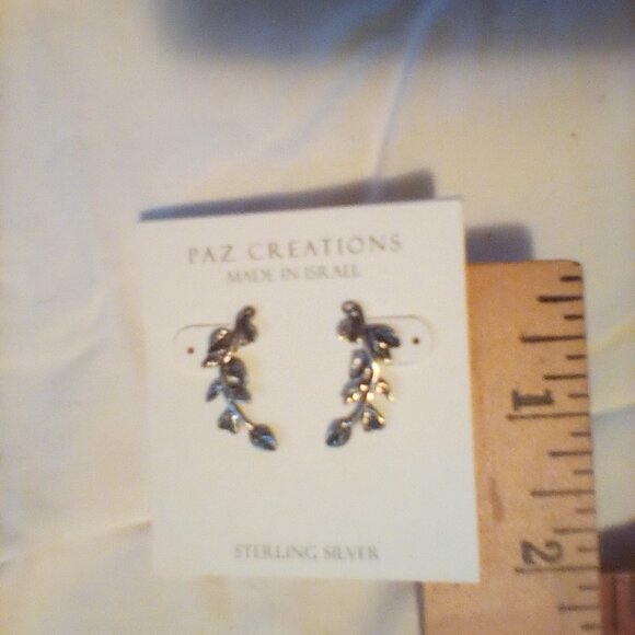 Sterling Silver Earrings - Picture 3 of 3